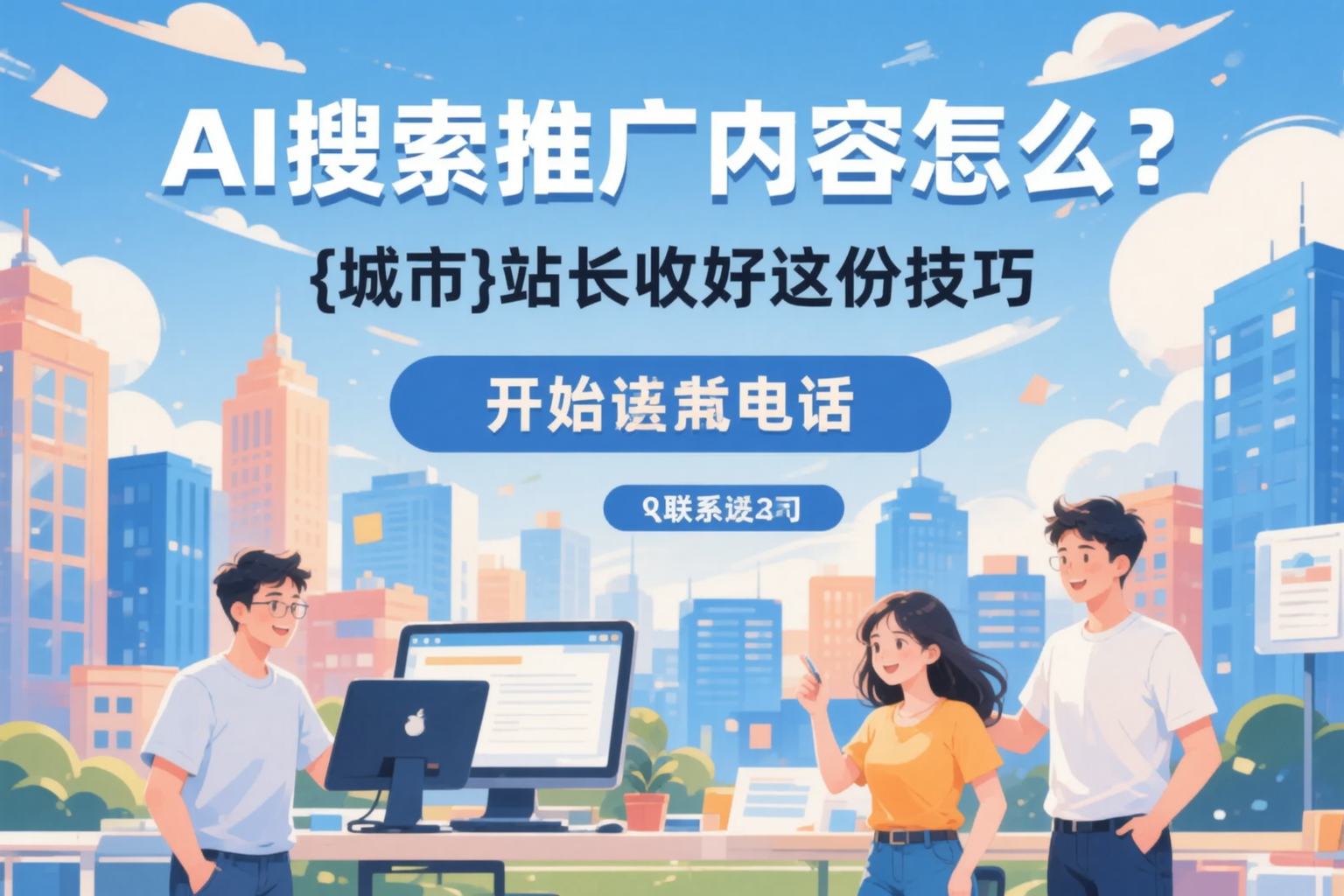 AI搜索推广内容怎么写？融水站长收好这份技巧